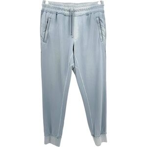 Cotton Citizen Sweatpants in Vintage Aquatic Blue Size L